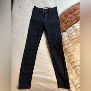Madewell roadtripper jeans (black) size 24 regular length